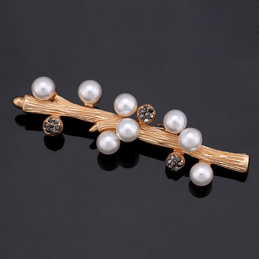 Broche de Perlas y Cristales Brillantes - Image 4