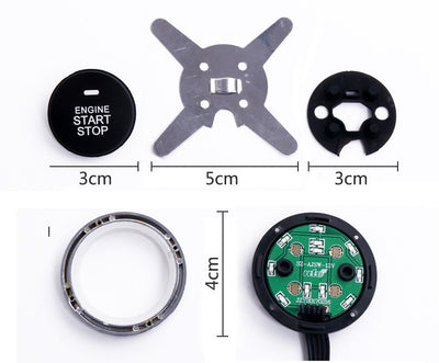 Sistema de Encendido de Un Botón 12V con Alarma Antirrobo Universal - Image 5