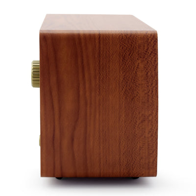 Radio Bluetooth Retro de Madera con Diseño Vintage - Image 5