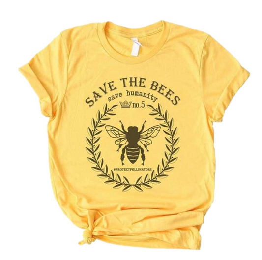 Playera de Cuello Redondo Estampado con Letras