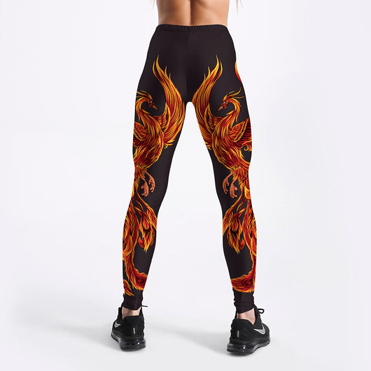 Leggings Deportivos Rising Phoenix - Yoga y Entrenamiento - Image 4