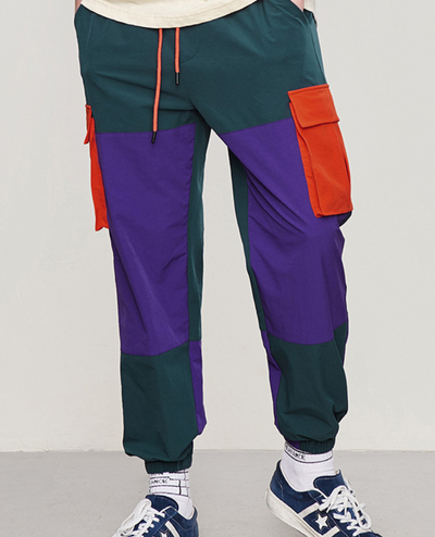 Chamarra Deportiva Casual con Costuras de Contraste y Bolsillos - Image 3
