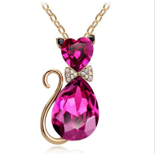 Collar Gatito Adorable con Moño y Cristales Brillantes - Image 10