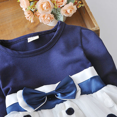 Vestido Largo con Mangas y Detalle de Flores - Image 4