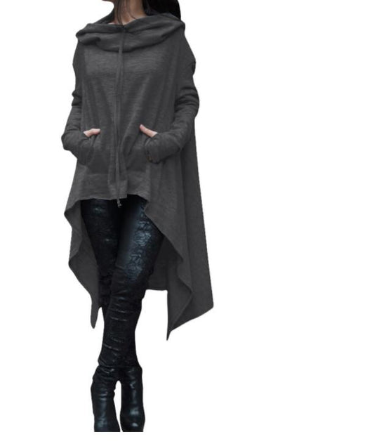 Sudadera con Capucha Holgada para Mujer - Otoño e Invierno - Image 3