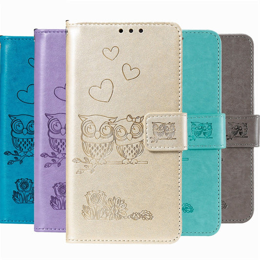 Funda para Celular con Relieve de Búho