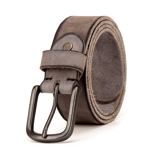 Cinturón de Cuero para Hombre con Hebilla de Pasador - Image 32