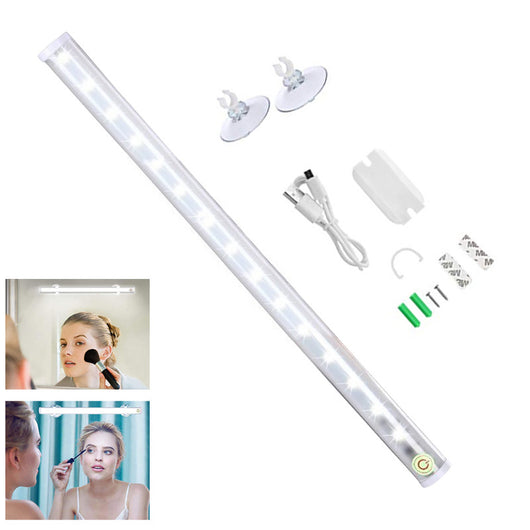 Lámpara LED de Relleno USB Recargable con Ventosa para Baño y Maquillaje - Image 13