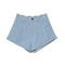 Shorts de Mezclilla con Encaje para Mujer