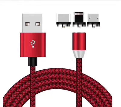 Cable de Carga Magnético Triple Conector USB-C para Android - Image 8