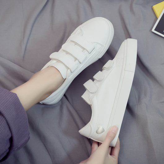 Tenis Escolares Blancos Estilo Coreano - Image 3
