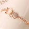 Pulsera Felina de Diamantes en Aleación Premium