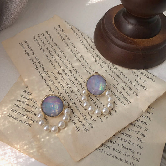 Aretes de Perla Diseño Exclusivo Alta Gama - Image 6