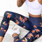High-Waisted Yoga Sports Pants - Stretchy Printed Fitness Leggings
