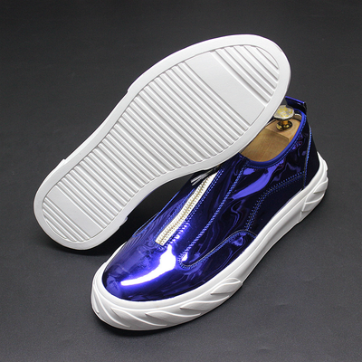 Zapatos Blancos de Cuero Brillante - Diseño Minimalista y Versátil - Image 6
