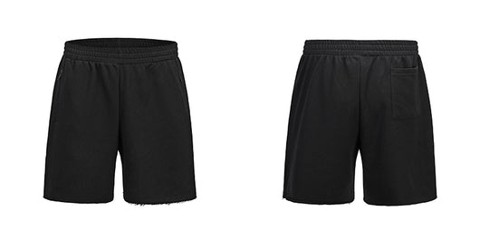 Shorts de Algodón Terry Liso Oversized - Image 44