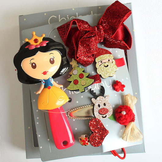 Set de Accesorios para Cabello Infantil - Horquillas, Moños y Peine Princesa - Image 26