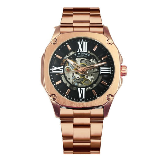 Reloj Mecánico Hueco para Hombre con Diseño Transparente - Image 19