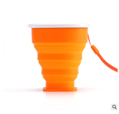 Vaso Plegable Portátil Multifunción para Agua y Bebidas