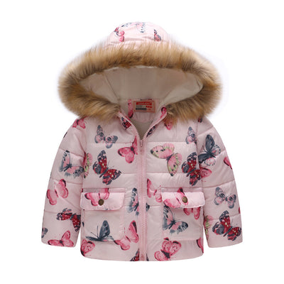 Chaqueta Térmica Infantil con Capucha - Algodón Grueso Acolchado Unisex - Image 26
