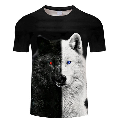 Playera de Cuello Redondo con Estampado Digital 3D - Image 8
