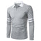 Polo Clásico para Hombre con Detalle de Cinta en Mangas