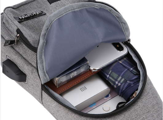 Bolso Crossbody Multifuncional con Carga USB - Image 5