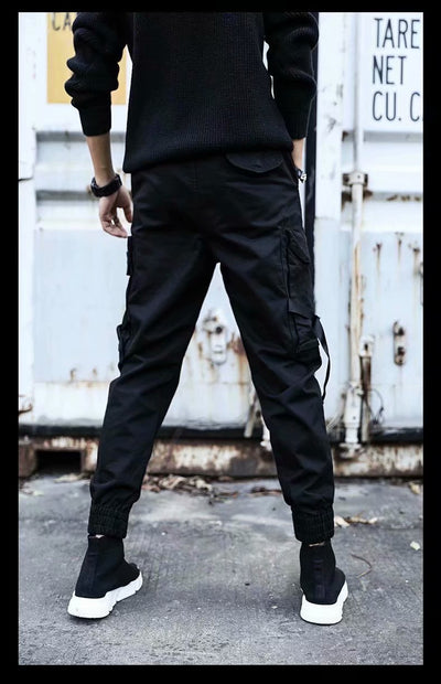 Pantalones Casuales Holgados para Hombre con Diseño Moderno - Image 6