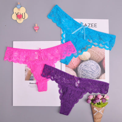 Braguitas de Encaje Ajustable Tipo G-String - Lencería Cómoda para Mujer - Image 3