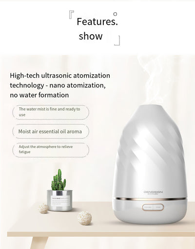 Difusor Ultrasónico Aromaterápico con Luz LED Colorida - Humidificador Profesional de Alto Volumen - Image 9