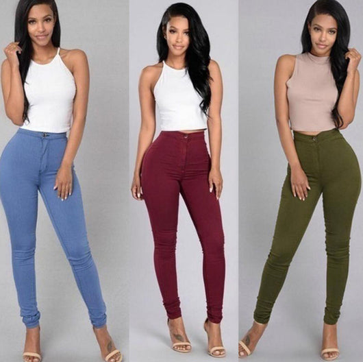 Jeans Skinny Elásticos Casuales para Mujer - Image 3