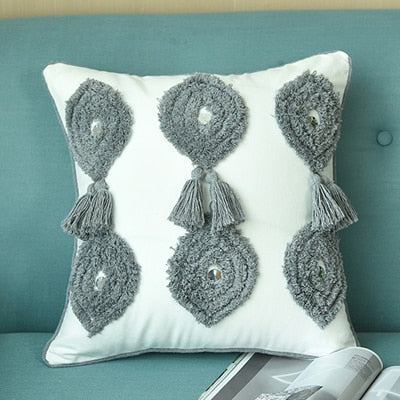 Funda de Almohada Tejida a Mano - Image 6