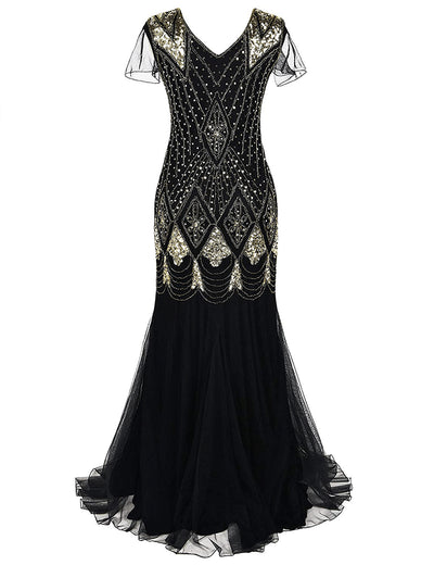 Vestido de Fiesta Talla Grande con Lentejuelas Estilo Vintage - Image 16