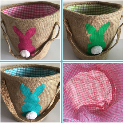 Bolsa Tote de Yute para Pascua con Motivo Religioso - Image 8