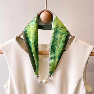 Pañuelo de Seda Magnético - Accesorio Versátil y Práctico - Image 9
