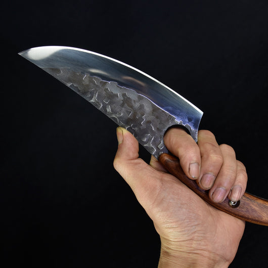 Cuchillo de Cocina Forjado a Mano para Deshuesar tipo Cimitarra Pequeña - Image 10