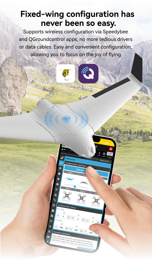 Controlador de Vuelo SpeedyBee F405 Wing con APP - Image 10