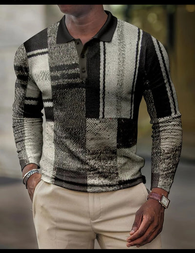 Playera Casual Retro Estampada en 3D para Hombre - Image 3
