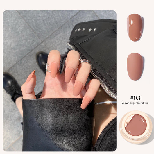 Lata Sólida Color Caramelo Estilo Japonés - Colección Otoño Temprano - Image 5