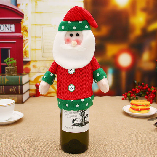 Calcetines Navideños para Botellas de Vino - Image 71