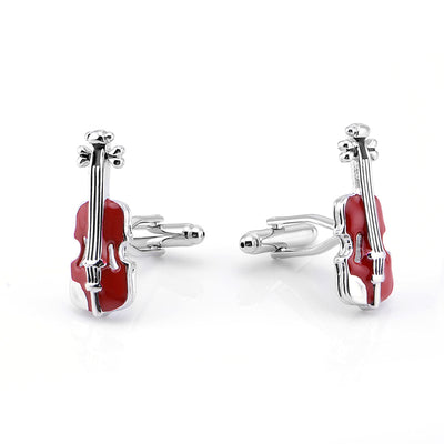 Brazalete de Violín Rojo de Alta Calidad Estilo Francés