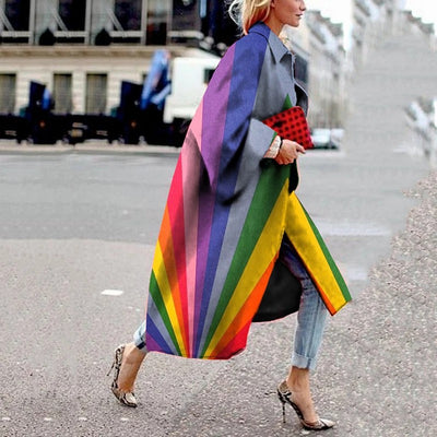 Cortavientos Estampado Oversize para Mujer - Image 33