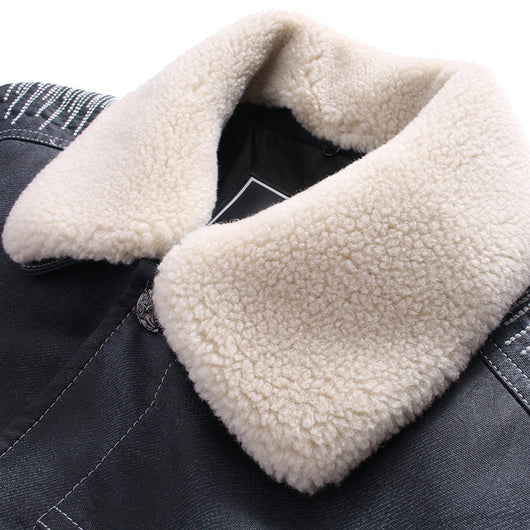 Chaqueta de Mezclilla con Cuello de Solapa - Image 3
