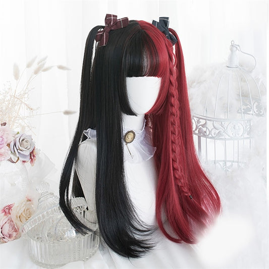 Peluca Cola de Caballo Lolita para Mujer