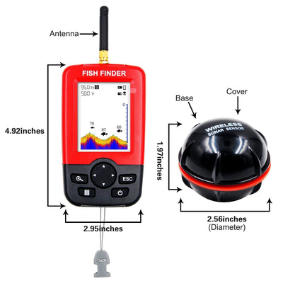 Localizador de Peces Inalámbrico Inteligente con Detección Precisa - Image 14