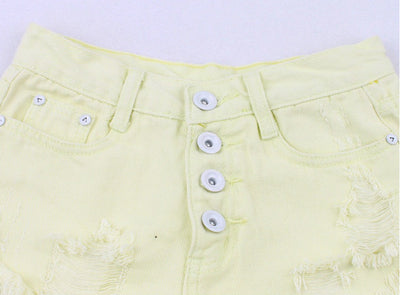 Shorts de Mezclilla Cintura Alta para Mujer - Image 13