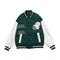 Chaqueta Deportiva Holgada con Bordado en Relieve y Puntadas