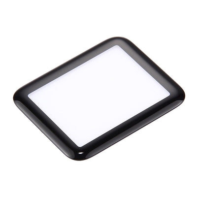 Black border screen protector for Apple Watch Series 4, 40mm, with clear center on a white background. - Image 2