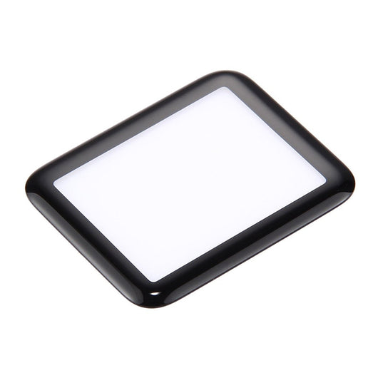 Black border screen protector for Apple Watch Series 4, 40mm, with clear center on a white background. - Image 2