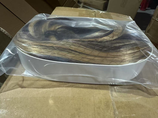 Peluca con Encaje Frontal Ondas Grandes Cabello Rizado Largo Medio para Mujer - Image 11